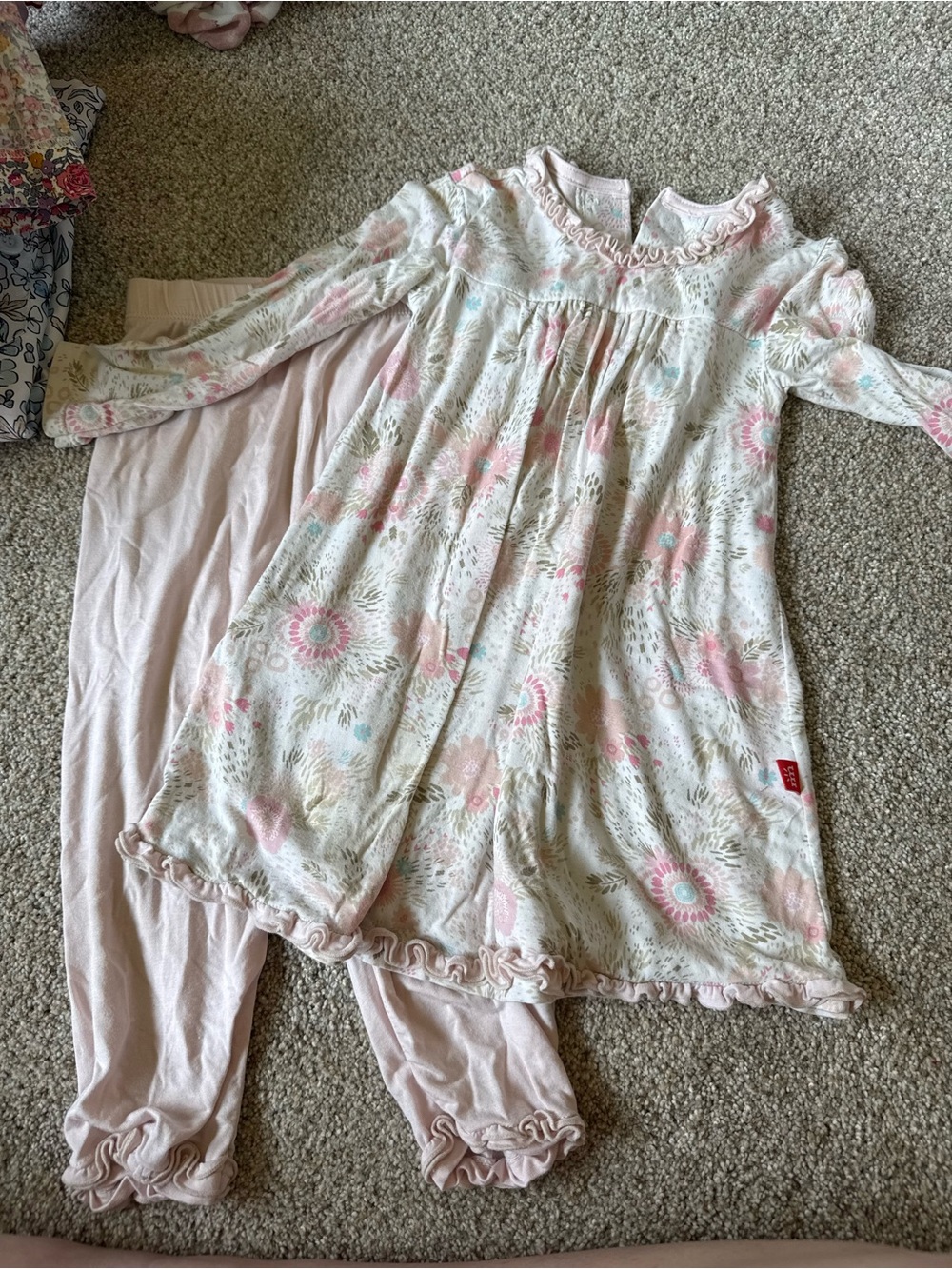 Magnetic Me Pink Floral Girls set